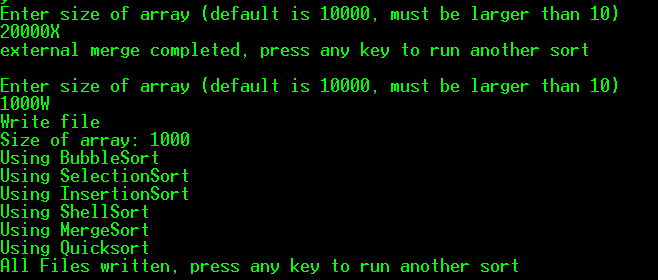 External Merge Sort